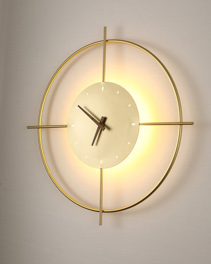 Diff Wall Clock with Led Light-DF6085