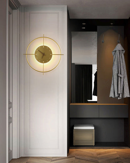 Diff Wall Clock with Led Light-DF6085