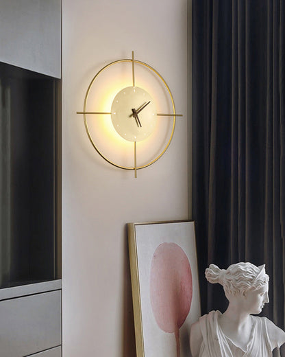 Diff Wall Clock with Led Light-DF6085