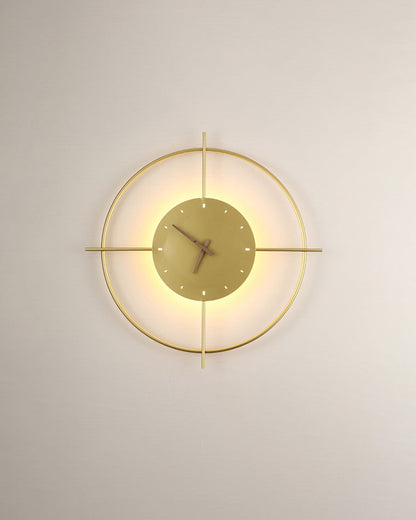 Diff Wall Clock with Led Light-DF6085