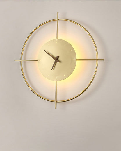 Diff Wall Clock with Led Light-DF6085