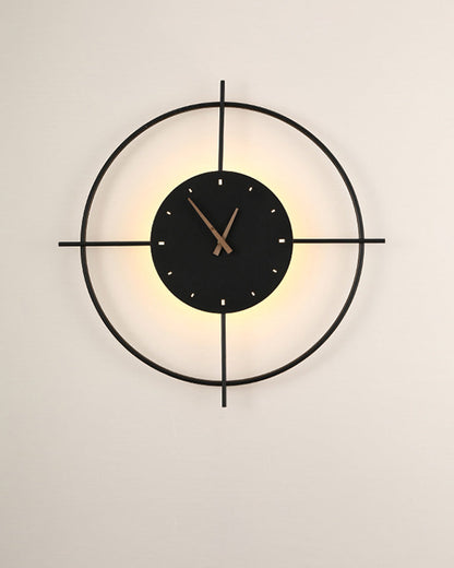 Diff Wall Clock with Led Light-DF6085