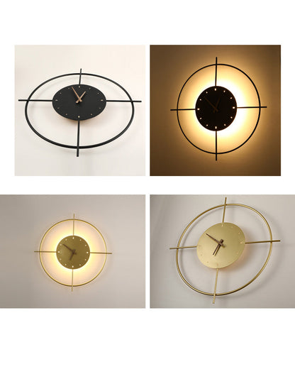 Diff Wall Clock with Led Light-DF6085