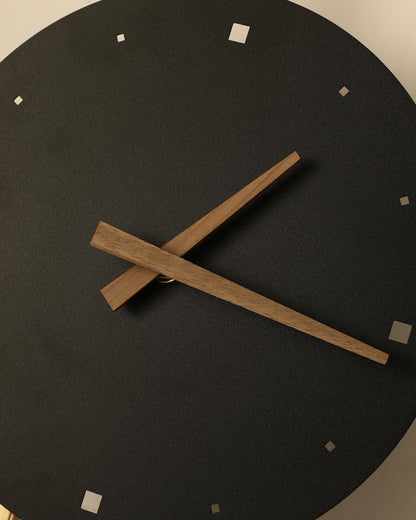 Diff  Sculptural Wall Clock with Led Light-DF6087