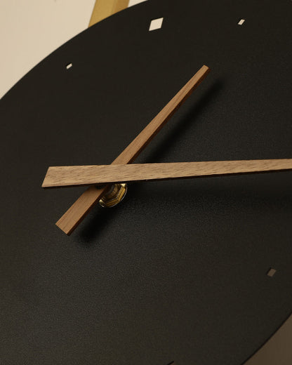 Diff  Sculptural Wall Clock with Led Light-DF6087
