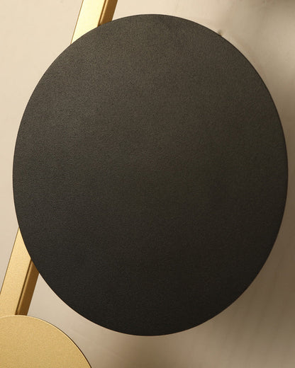 Diff  Sculptural Wall Clock with Led Light-DF6087