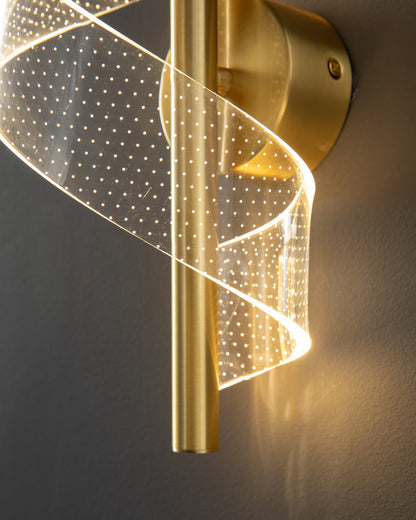 Diff Ribben Brass Wall Sconce-DF6092