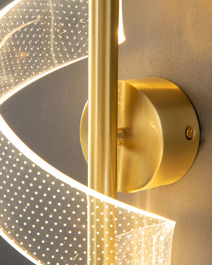 Diff Ribben Brass Wall Sconce-DF6092