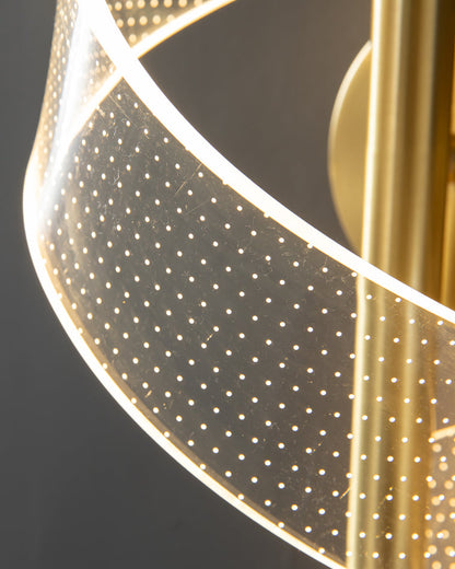Diff Ribben Brass Wall Sconce-DF6092