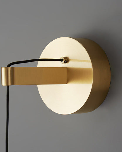 Diff Dimmable Hanging Cone Brass Wall Sconce-DF6093
