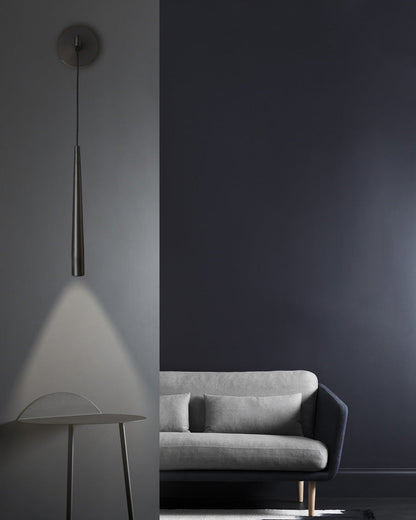 Diff Dimmable Hanging Cone Brass Wall Sconce-DF6093