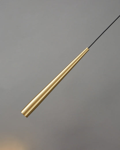 Diff Dimmable Hanging Cone Brass Wall Sconce-DF6093