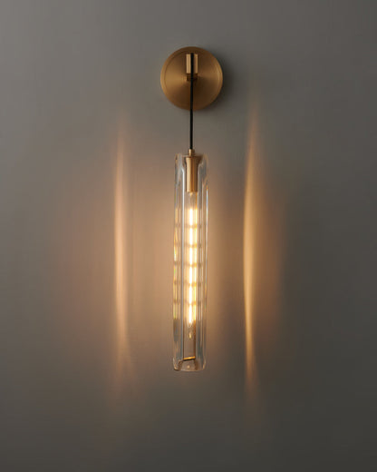 Diff Hanging Crystal Bar Wall Sconce-DF6094