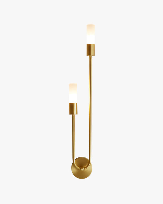 Diff Black and Brass Modern Candelabra Wall Sconce-DF6096