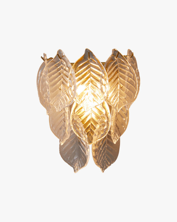 Diff Leaf Glass Wall Sconce-DF6099