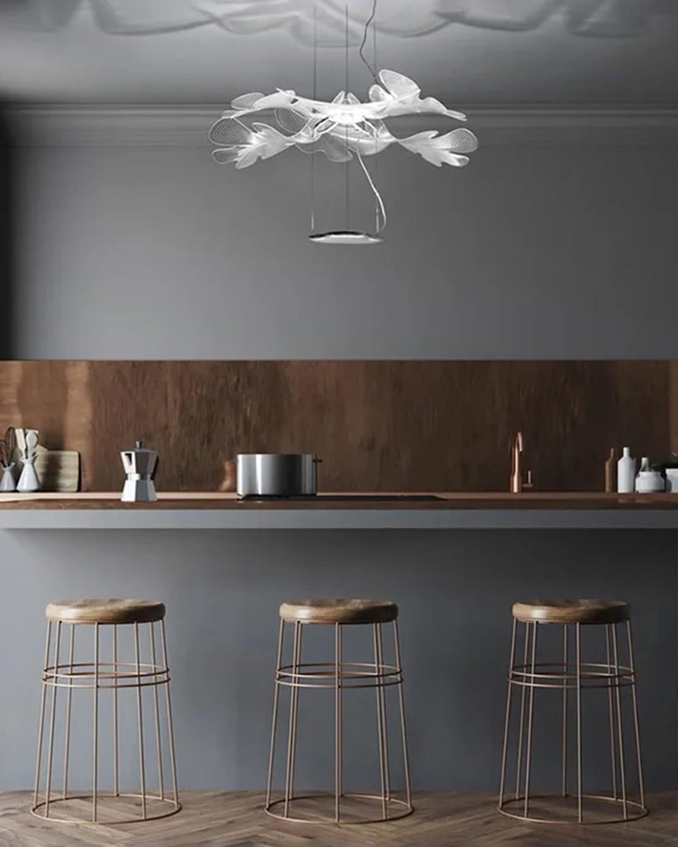 Diff Leaf Acrylic Pendant Light-DF2289