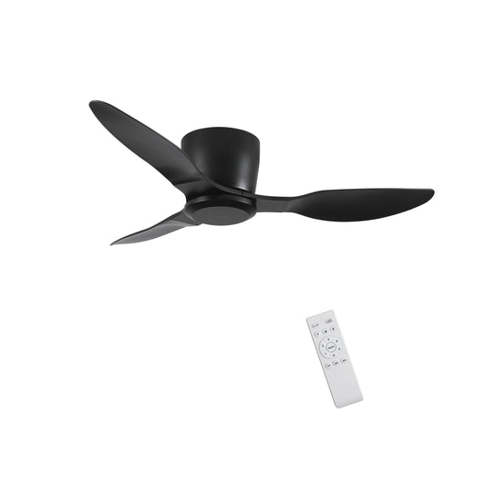 40" Flush Mount Ceiling Fan without light