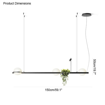 Diff Plant Globe Pendant Light-DF2155