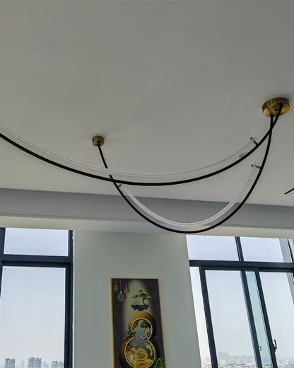 Diff Arc Acrylic Chandelier-DF2288