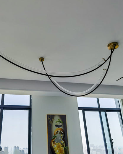 Diff Arc Acrylic Chandelier-DF2288