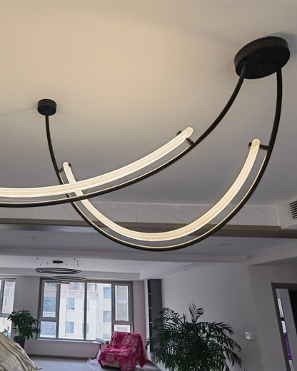 Diff Arc Acrylic Chandelier-DF2288