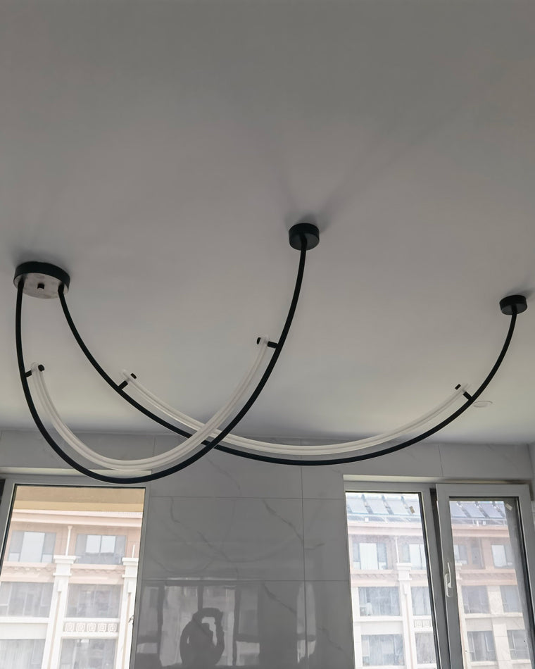 Diff Arc Acrylic Chandelier-DF2288