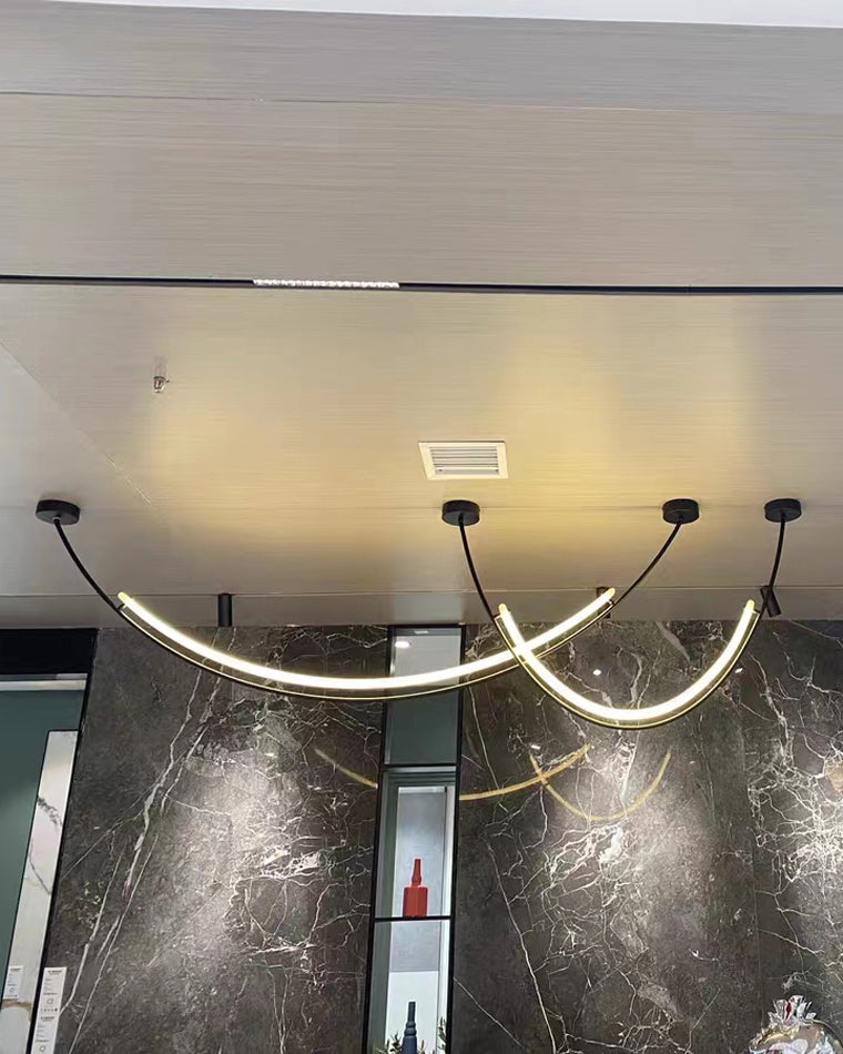 Diff Arc Acrylic Chandelier-DF2288