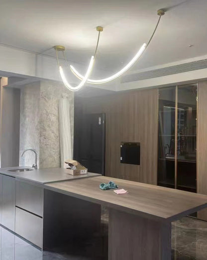 Diff Arc Acrylic Chandelier-DF2288