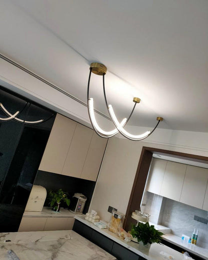 Diff Arc Acrylic Chandelier-DF2288