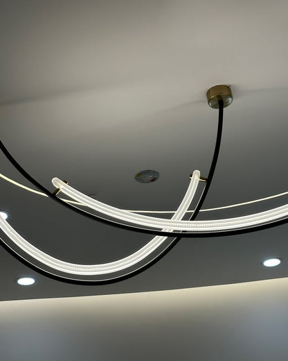 Diff Arc Acrylic Chandelier-DF2288