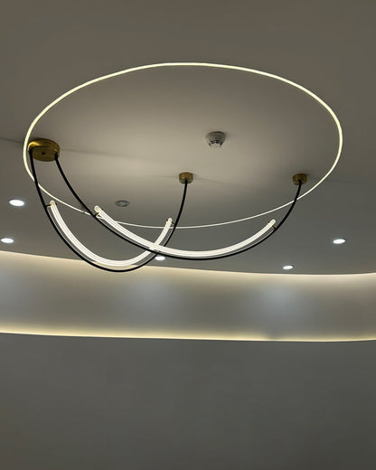 Diff Arc Acrylic Chandelier-DF2288