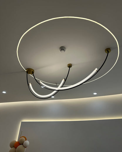 Diff Arc Acrylic Chandelier-DF2288