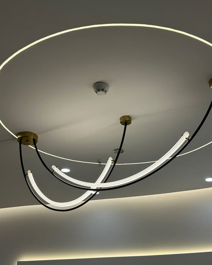 Diff Arc Acrylic Chandelier-DF2288