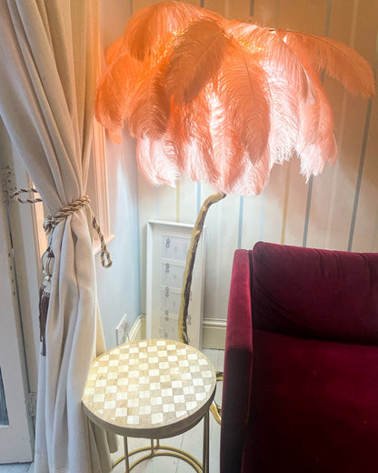Diff Feather Palm Tree Floor Lamp-DF7000