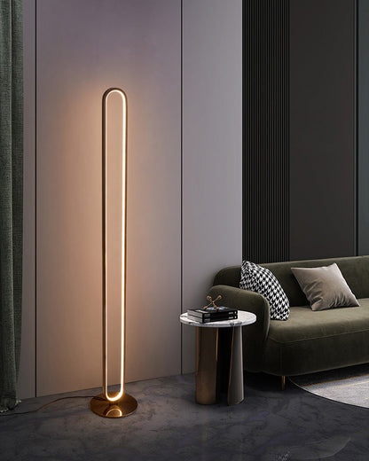 Diff  Oval Skinny Floor Lamp-DF7009