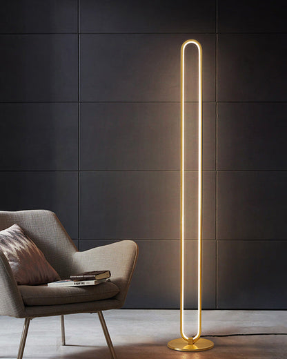 Diff  Oval Skinny Floor Lamp-DF7009