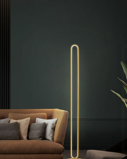 Diff  Oval Skinny Floor Lamp-DF7009