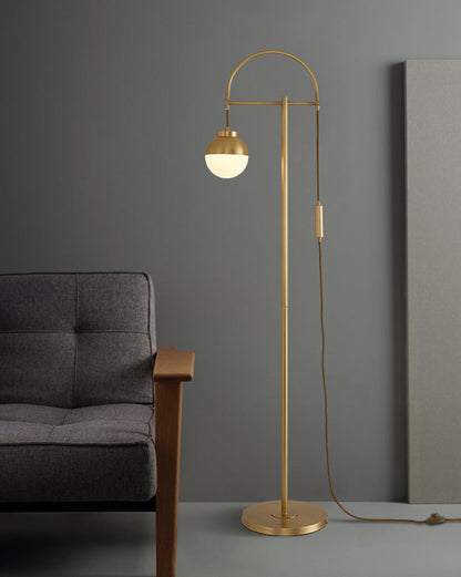 Diff Bauhaus Globe Floor Lamp-DF7016