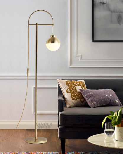 Diff Bauhaus Globe Floor Lamp-DF7016