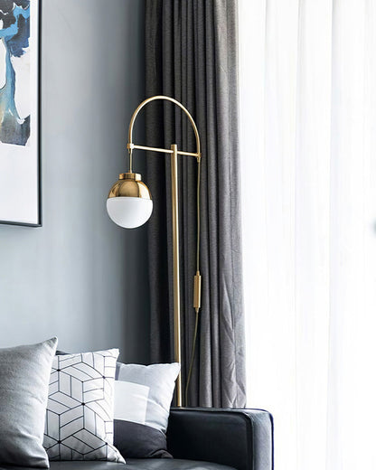 Diff Bauhaus Globe Floor Lamp-DF7016