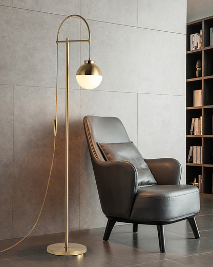 Diff Bauhaus Globe Floor Lamp-DF7016