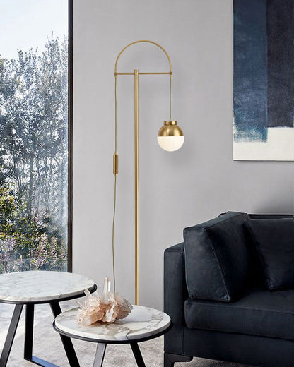 Diff Bauhaus Globe Floor Lamp-DF7016