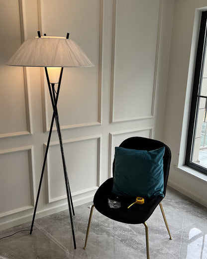 Diff Japandi Cone Tripod Floor Lamp-DF7019