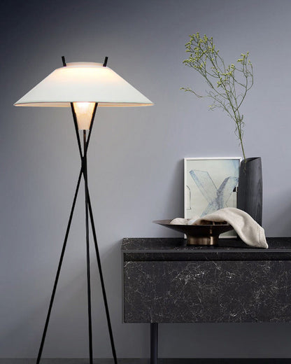 Diff Japandi Cone Tripod Floor Lamp-DF7019