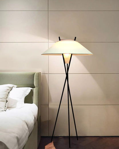 Diff Japandi Cone Tripod Floor Lamp-DF7019