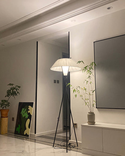 Diff Japandi Cone Tripod Floor Lamp-DF7019