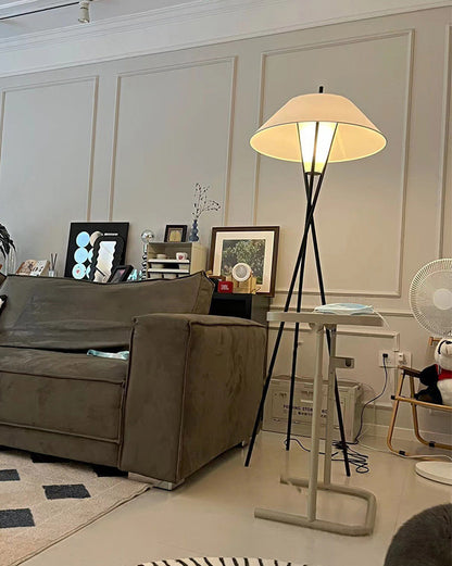 Diff Japandi Cone Tripod Floor Lamp-DF7019