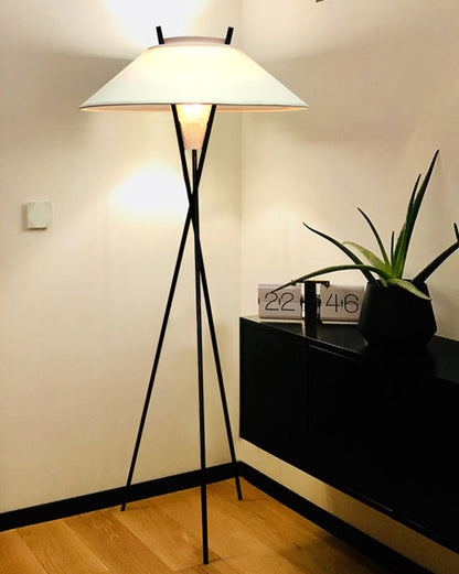 Diff Japandi Cone Tripod Floor Lamp-DF7019