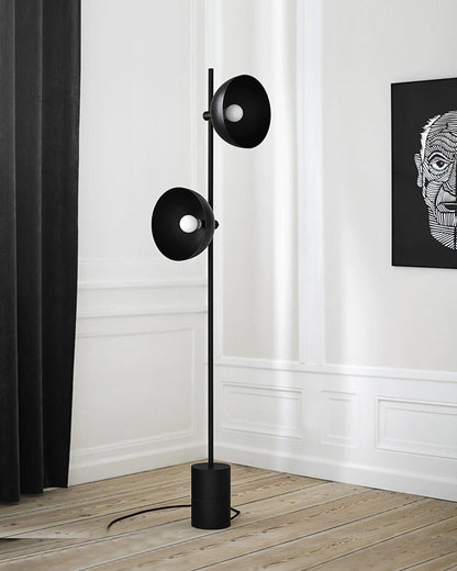 Diff Adjustable 2-bulb Studio Floor Lamp-DF7022