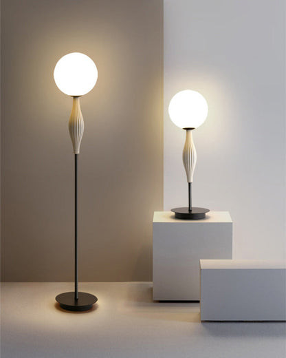 Diff Glass Globe Floor Lamp-DF7024